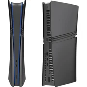 FacePlates for PS5 Pro Digital Edition Wedorat Cover Plates for PS5 Pro Digital ABS Anti-Scratch Dustproof Protective Shell Replacement FacePlate for PlayStation 5 Pro Digital