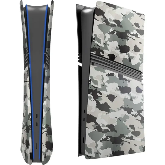 FacePlates for PS5 Pro Digital Edition Wedorat Cover Plates for PS5 Pro Digital ABS Anti-Scratch Dustproof Protective Shell Replacement FacePlate for PlayStation 5 Pro Digital