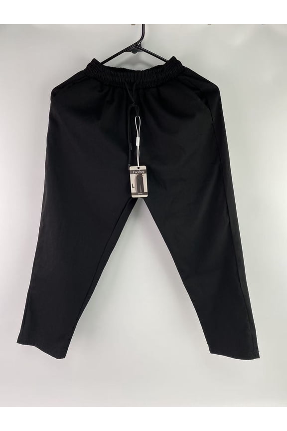 Pants,Men's Performance Stretch Knit Training Pant, Comfortable Athletic Bottoms for Active Workouts - L