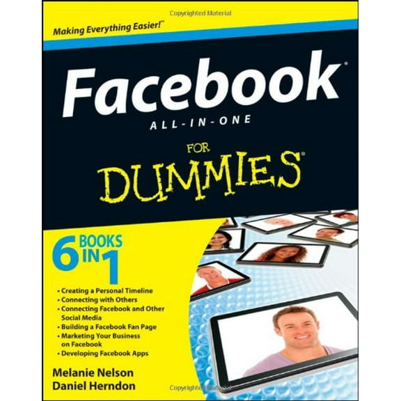 Pre-Owned Facebook All-in-One For Dummies (Paperback) 111817108X 9781118171080