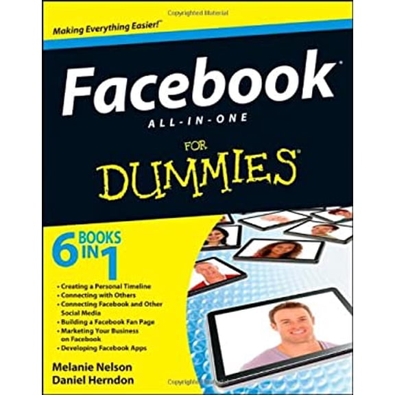 Pre-Owned Facebook All-in-One For Dummies (Paperback) 111817108X 9781118171080