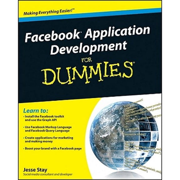 Pre-Owned Facebook Application Development for Dummies (Paperback) 0470768738 9780470768730
