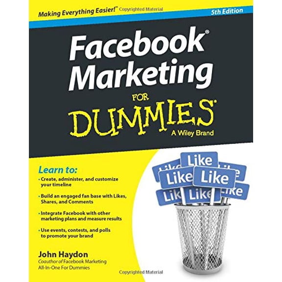 Pre-Owned Facebook Marketing for Dummies (Paperback) 1118951328 9781118951323