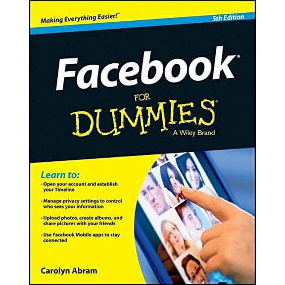 Pre-Owned Facebook for Dummies: Fifth Edition (For Dummies Series) Paperback