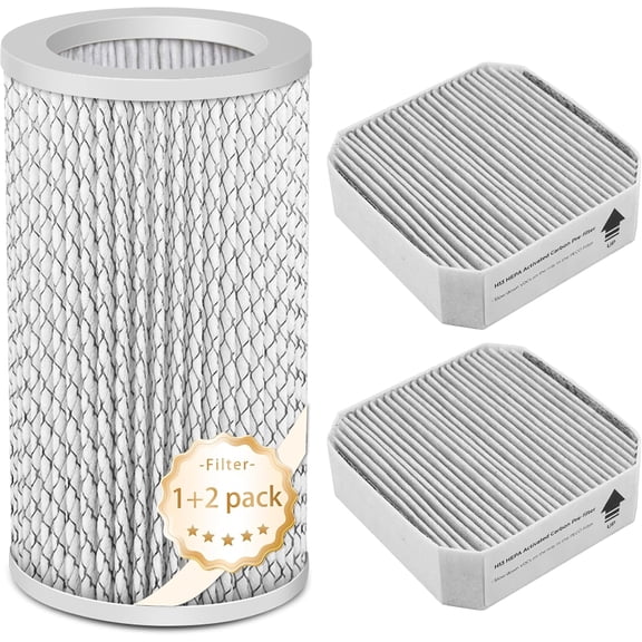 Facecool PECO Filter Replacement Compatible with Air Purifier, with 1 Pack PECO-Filter and 2 Pack Pre-Filter(3 Pack