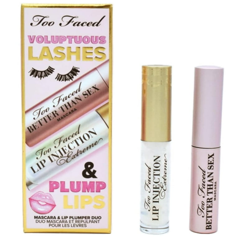 Too Faced Voluptuous Lashes and Plump Lips Mascara and Lip Duo