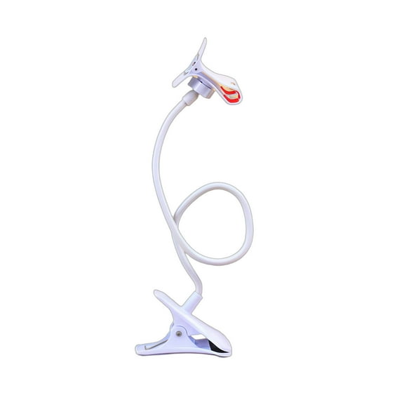 Facega Phone Holder For Bed Versatile For Phones And Tablets Phone Stand Convenient For Hands-Free Use Tablet Stand White