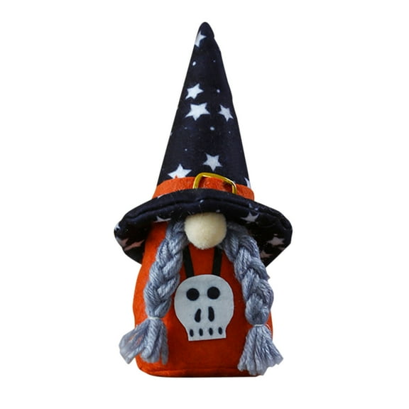 Faceless Doll Halloween Gnome Doll Halloween Doll Ghost Gnome Doll Boots for Gnomes Halloween Home Decorations Gnomes Plush Birthday Gift Purple Household Child Cotton Statue