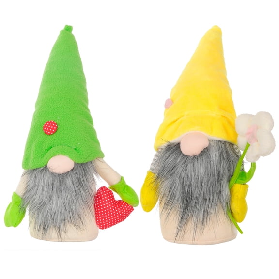 Faceless Easter Gnome Holding Egg Standing, Lovely Easter Basket Stuffers & Easter Gnome Decorations, Cute Elf Doll for Bedroom Living Room, Distinctive Spring Holiday Desktop Happy Easter Decor(B)