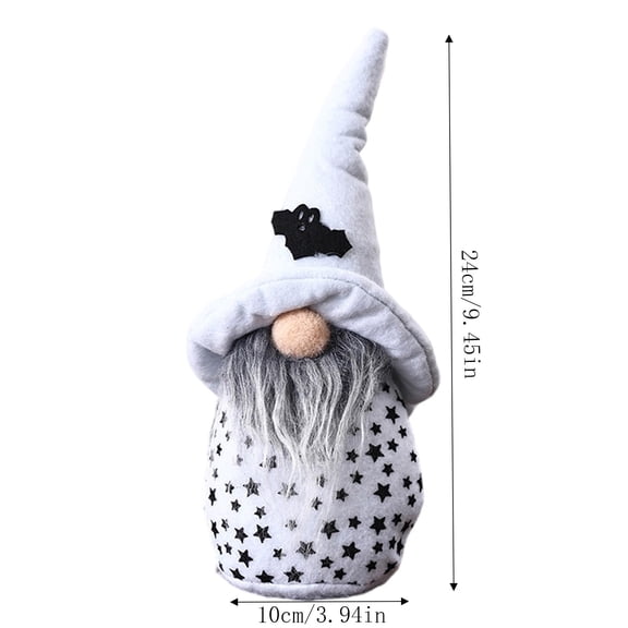 Faceless Rudolph Doll Halloween Stuffed Toy No Face Reindeer Plush Figure For Home Desktop Decor Party 9.45x3.94 In 1 Pack