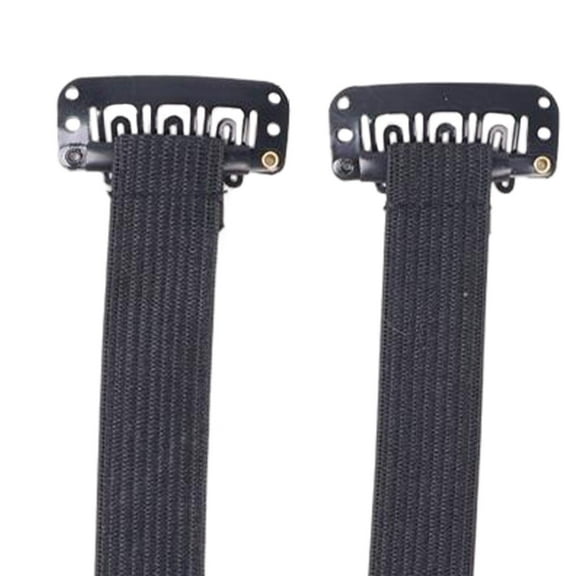 Facelift Bands with Clips, Eyebrows and Eyes lift, Face Lift Stretching Strap Face Lifting Patch, Invisible Facelift Straps Elastic Band , Short 2Pcs