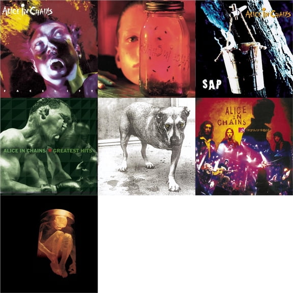 Facelift & Jar Of Flies & Sap & Greatest Hits & Alice In Chains & Unplugged & Nothing Safe: Best Of The Box [CD Bundle]