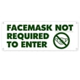 thumbnail image 1 of Facemask Not Required 13 oz Vinyl Banner With Metal Grommets, 1 of 5