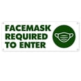 thumbnail image 1 of Facemask Required 13 oz Vinyl Banner With Metal Grommets, 1 of 5