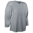 thumbnail image 1 of Faceoff Hockey Jersey, Adult Small, Silver, 1 of 1