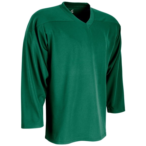 Faceoff Hockey Jersey - FOREST GREEN BODY - L