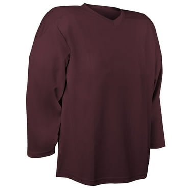 Faceoff Hockey Jersey - MAROON - XS