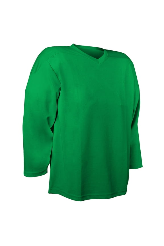 Faceoff Hockey Jersey, Youth Medium, Kelly Green