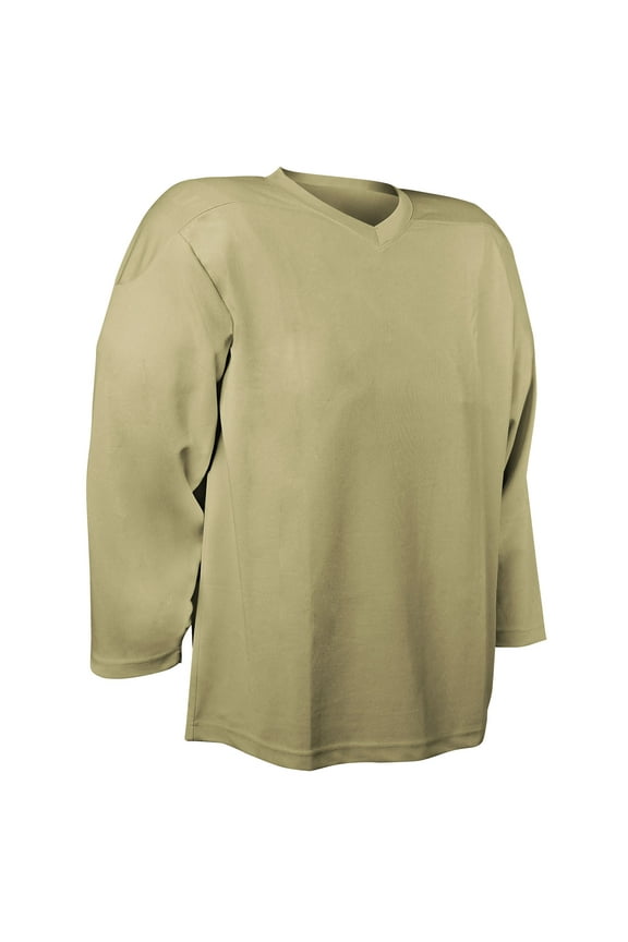 Faceoff Hockey Jersey, Youth Medium, Vegas Gold