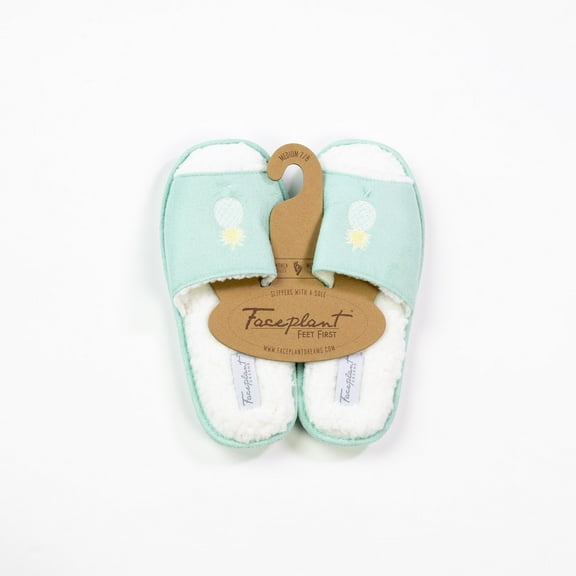 Faceplant Dreams Vegan Fluffy Suede Pineapple Small