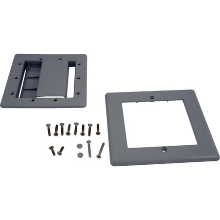 Faceplate Assembly, Pentair Rainbow DSF, Gray