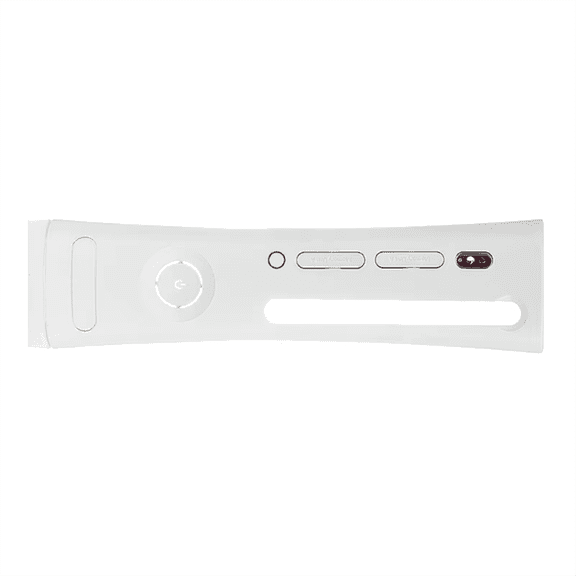 Faceplate Case Replacement Sturdy- Front Shell Protective Accessories Face Plate Drop for X-BOX 360 White