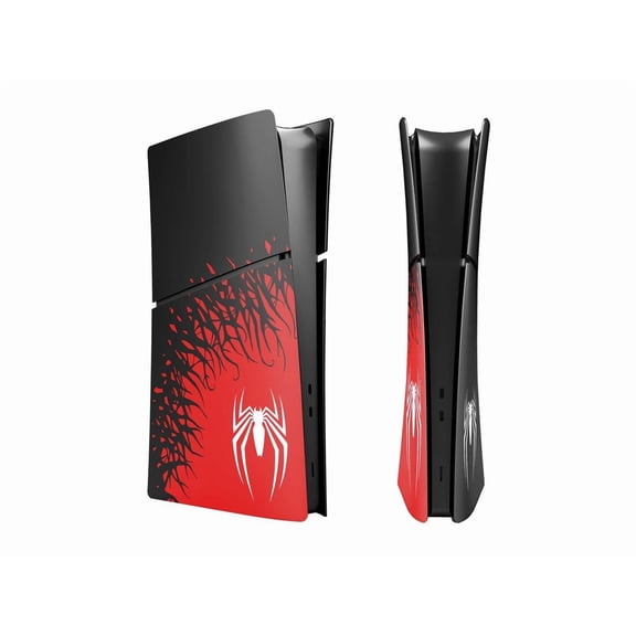 [Faceplate for PS5 Slim Digital Edition] - Superhero Spider - Man 2 Plates for PS5 Console Cover Plates, Premium ABS Faceplate Shell Covers for PlayStation 5 Slim Digital Edition