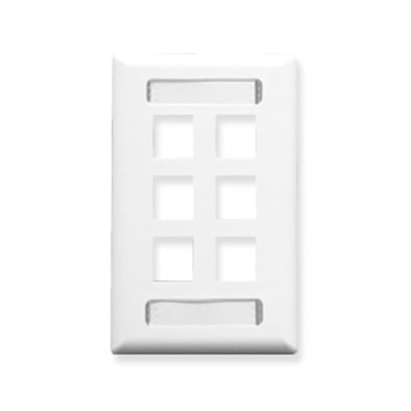 Faceplate With Station Id - White