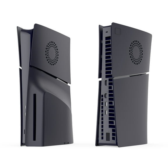 Faceplate for PS5 Slim Disc Edition, Anti-Scratch Playstation 5 Slim Plates with Cooling Vent