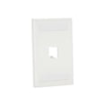 thumbnail image 1 of Panduit MINI-COM - Faceplate - off-white - 1-gang - 1 port, 1 of 1