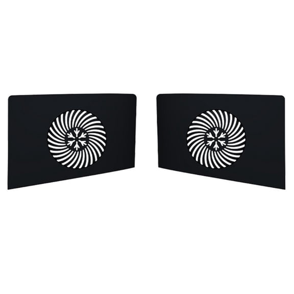 Faceplates with Cooling Vent For PS5 Slim Console Disc/Digital Edition,Plastic Replacement Cover Skin Plate