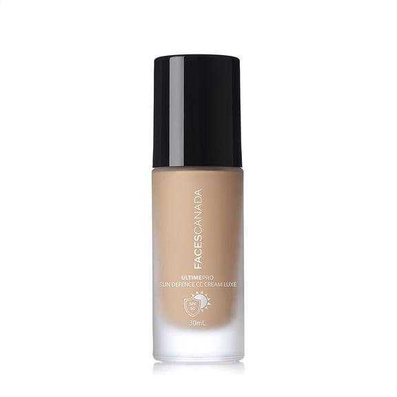 Faces Canada Ultime Pro Sun Defense Cc Cream Luxe For Normal Skin, Ivory 01, 30 Ml
