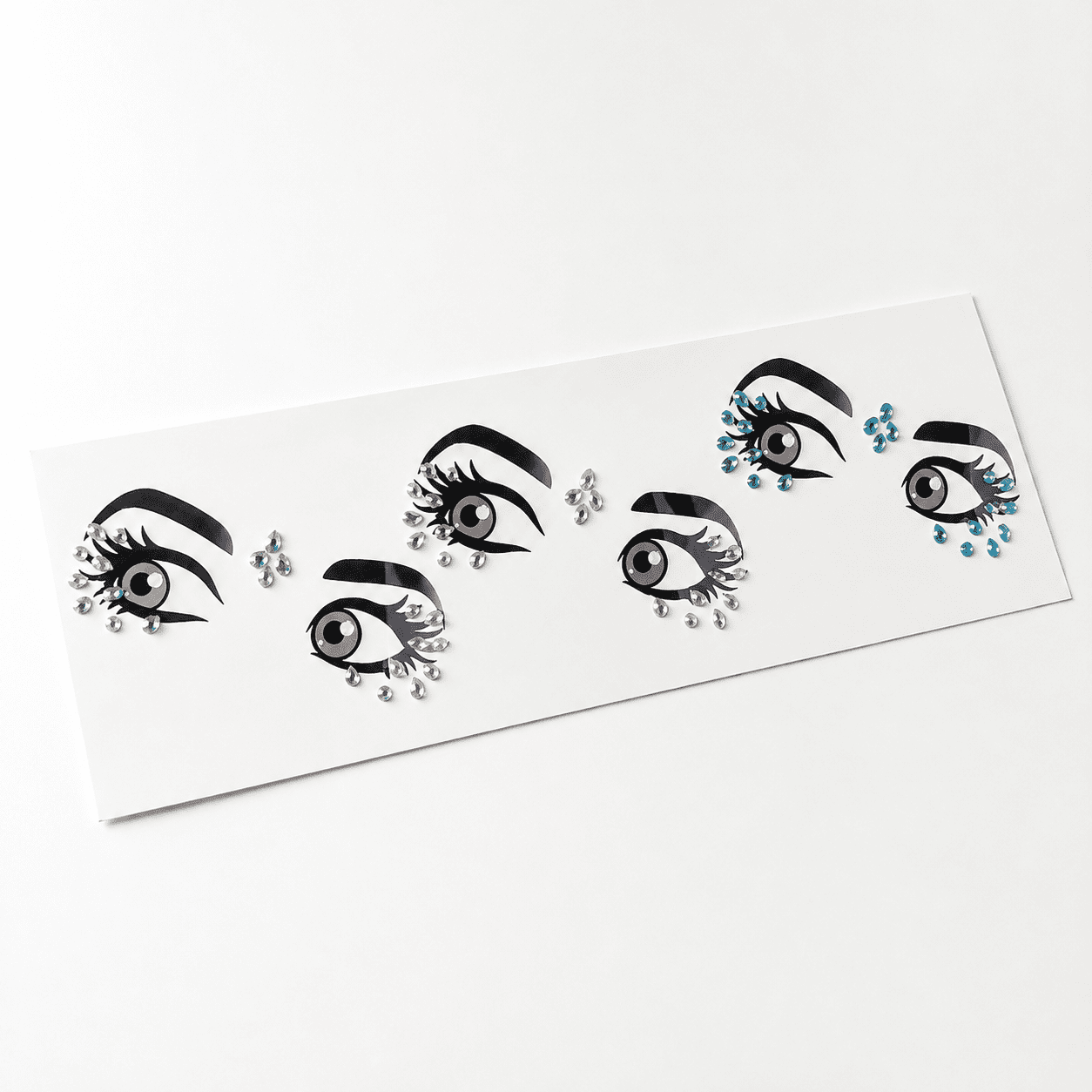 Faces Glitter Jewels Sticker - Walmart.com
