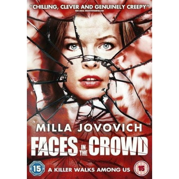 Faces in the Crowd (DVD) Milla Jovovich Sarah Wayne Callies Julian McMahon Michael Shanks