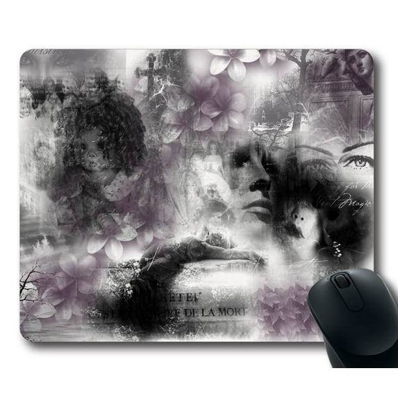 Faces Mouse pads Gaming Mouse Pad 9.84x7.87 inches