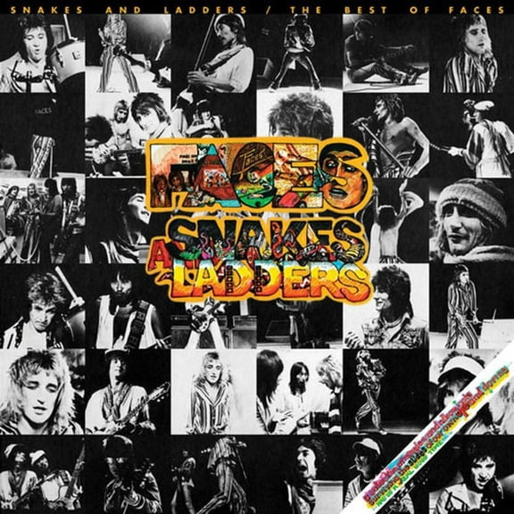 Faces Snakes And Ladders / The Best Of Faces LP rhino reserve