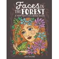 thumbnail image 1 of Pre-Owned Faces in the Forest: A Portrait Coloring Book Paperback, 1 of 1