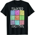 thumbnail image 1 of Faces of Powdered Toast Man T-Shirt, 1 of 2