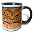 thumbnail image 1 of Faces on Facade of Market Building, Central Kutaisi, Georgia 11oz Two-Tone Black Mug mug-257167-4, 1 of 3