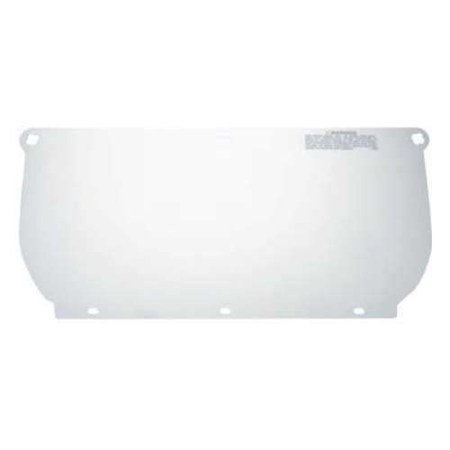 Faceshield WP98, Uncoated, Clear, Flat, 14-1/2 in L x 7-1/2 in H