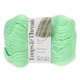 thumbnail image 1 of Facets Yarn by Loops & Threads - Yarn for Knitting - Crochet - Weaving - and Arts & Crafts - Green - Acrylic - 3.5 oz, 1 of 2