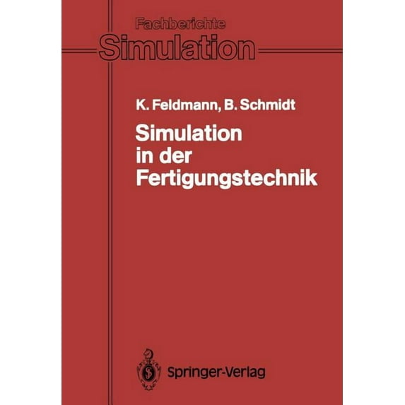 Fachberichte Simulation Simulation in Der Fertigungstechnik, Book 10, (Paperback)