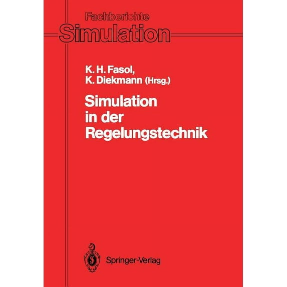 Fachberichte Simulation Simulation in Der Regelungstechnik, Book 12, (Paperback)
