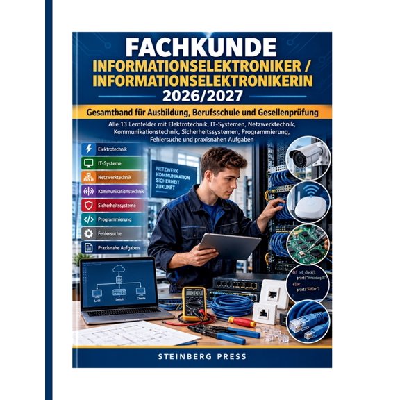 Fachkunde Informationselektroniker / Informationselektronikerin 2026/2027: Gesamtband für Ausbildung, Berufsschule und G, (Paperback)