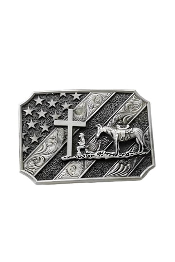 Jesus Belt Buckle display picture 2