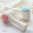 thumbnail image 1 of Facial Cleansing Brush 2 in 1Double-Sided Manual Facial Cleaning Brush with Soft Bristles for Deep Pore Exfoliation, Wash Makeup, Massaging, 1 of 3