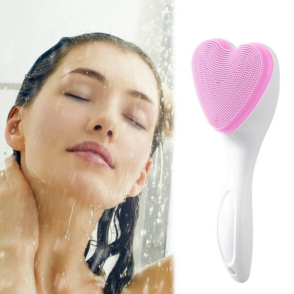Facial Cleansing Brush Deep Pore Cleanser Tool with Gentle Exfoliating for Daily Skin Care Beauty Makeup Removal