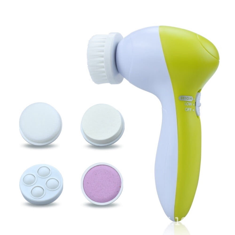 Facial Cleansing Brush Face Scrubber Electric Exfoliating Spin Cleanser ...