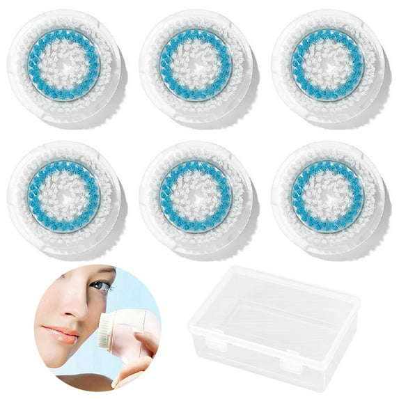 Facial Cleansing Brush Head Replacement, Facial Cleansing Brush Head, For Clogged and Enlarged Pores
