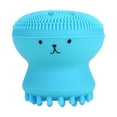 thumbnail image 1 of Facial Cleansing Brush Silicone Handheld Face Brush Massager Cute Small Octopus Shape Face Scrubber for Deep Exfoliating Massage Cleansing Soft Brush[Blue], 1 of 9